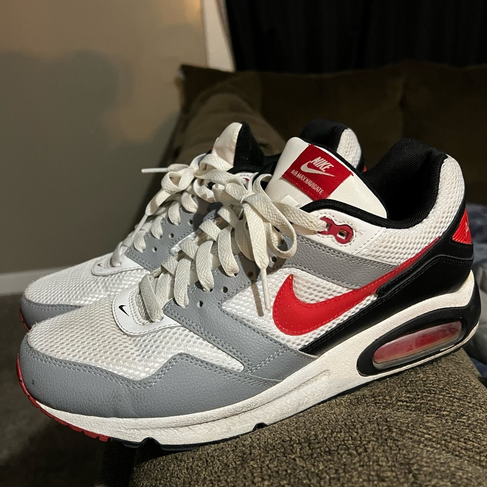 Nike Air sneakers. Barely worn. Like new.